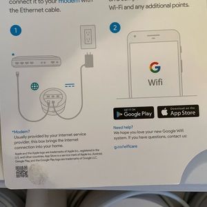 WiFi Google AC1200 1200 Mbps 2 Port 1200 Mbps Wireles Router - 3 Pk